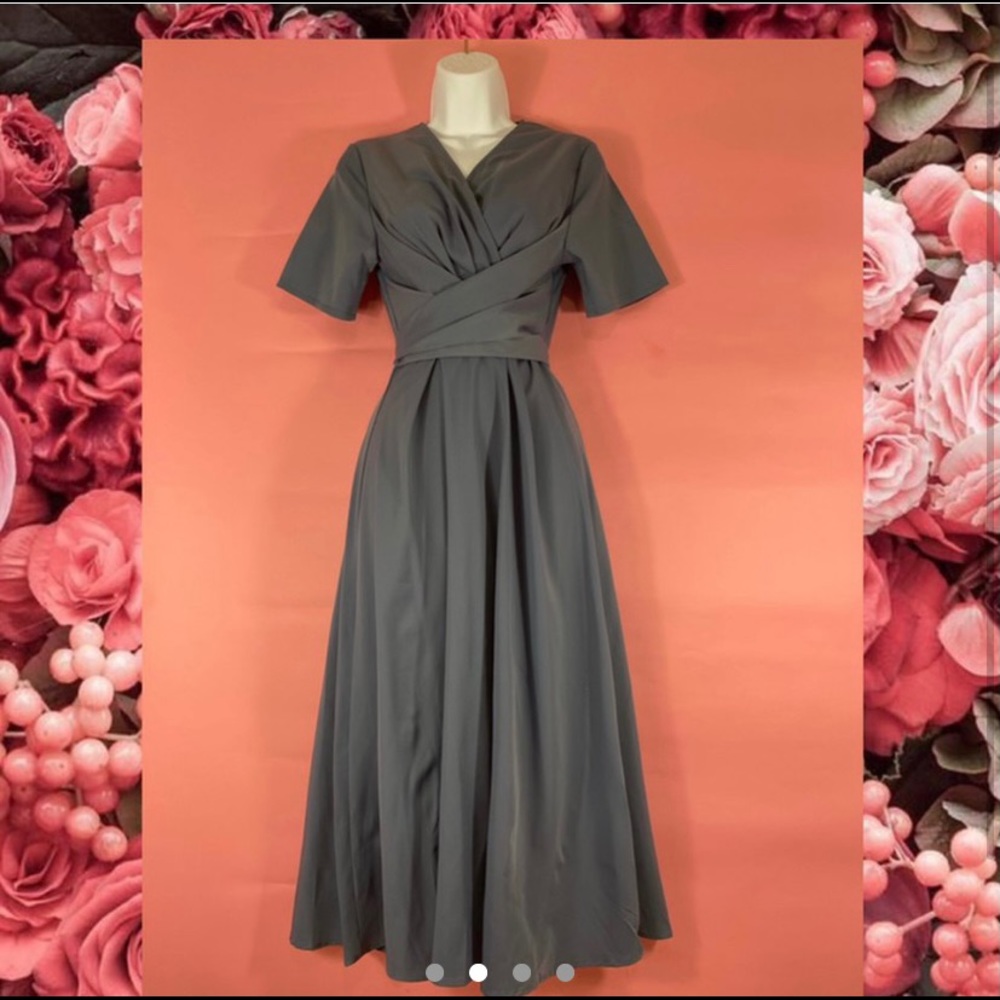 Vintage Wrap Style Dress